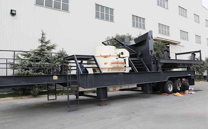 移動沖擊式制砂站 移動沖擊式制砂站