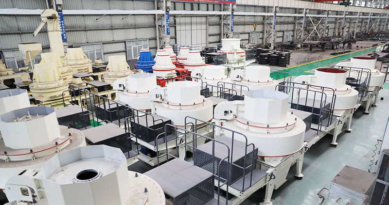 不同型號的制砂機